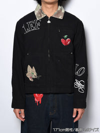 DUCK JKT -BLACK-