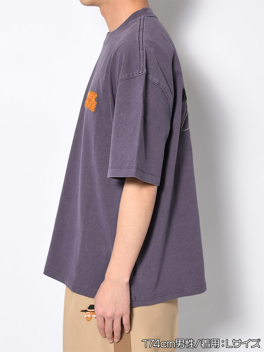 ICON PIGMENT S/S TEE -PURPLE-