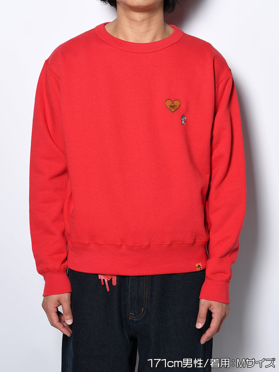 CONFESS SWEAT -RED-
