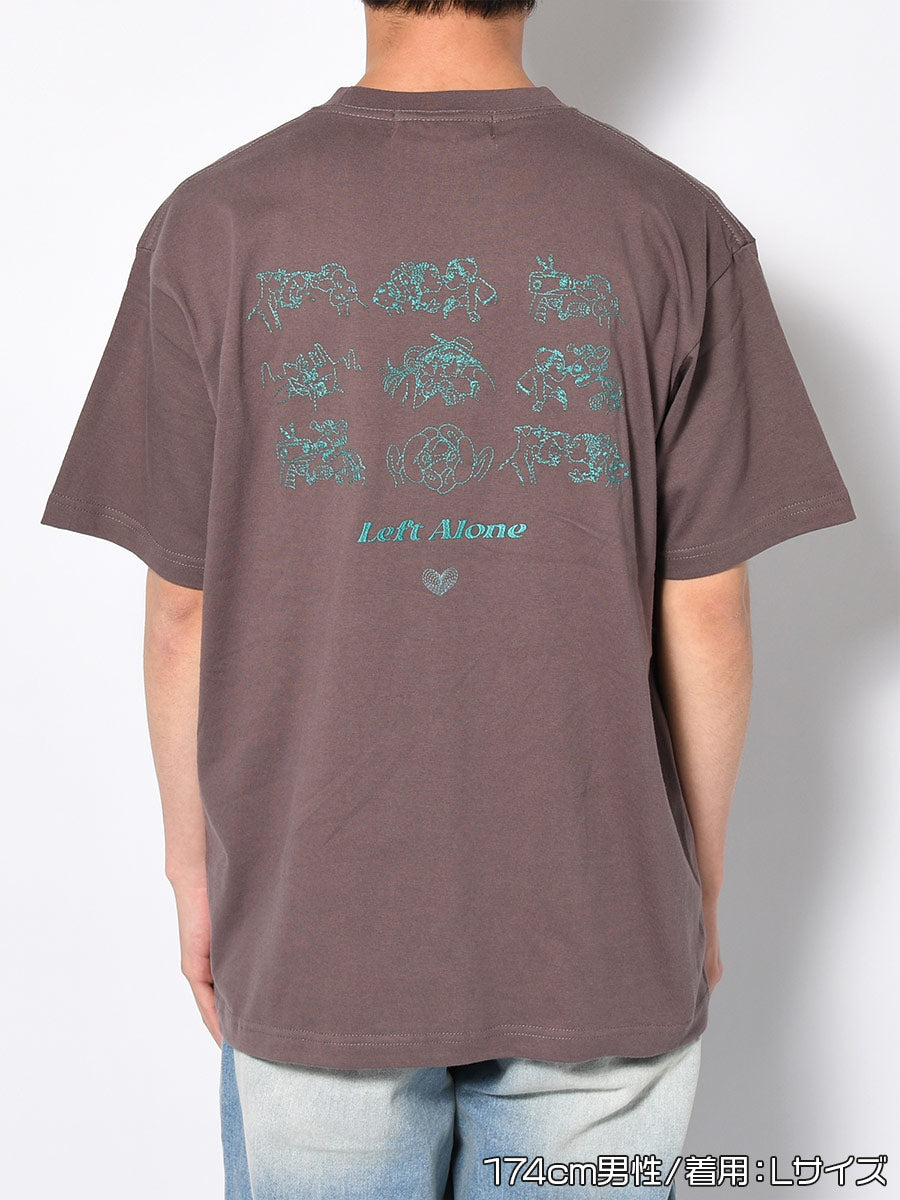 QUARREL S/S TEE -CHARCOAL-