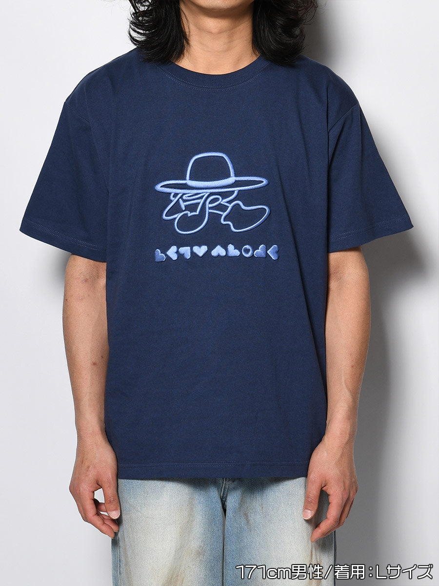 3D ICON SS TEE -NAVY-
