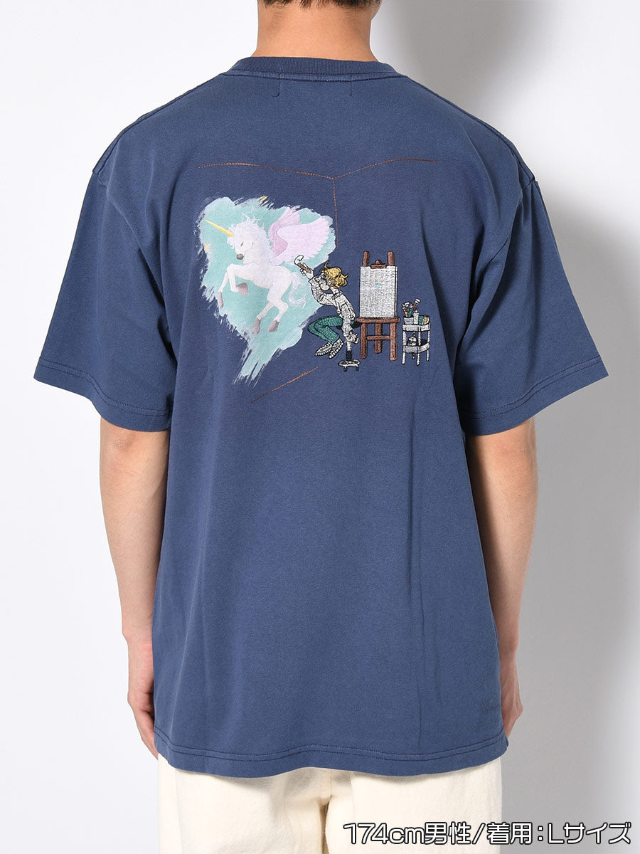 PAINTER S/S TEE -NAVY-