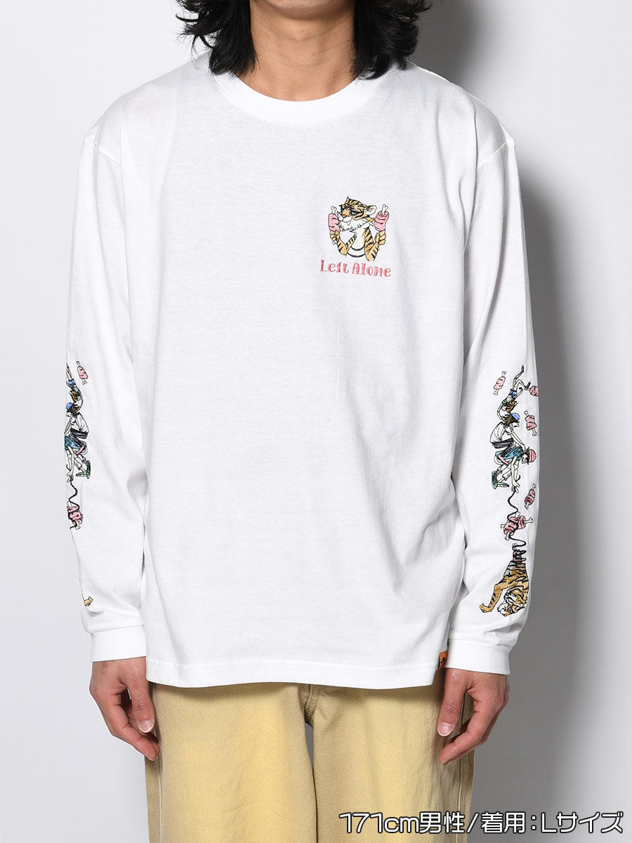 FAVORITE TIGER LS TEE -WHITE-
