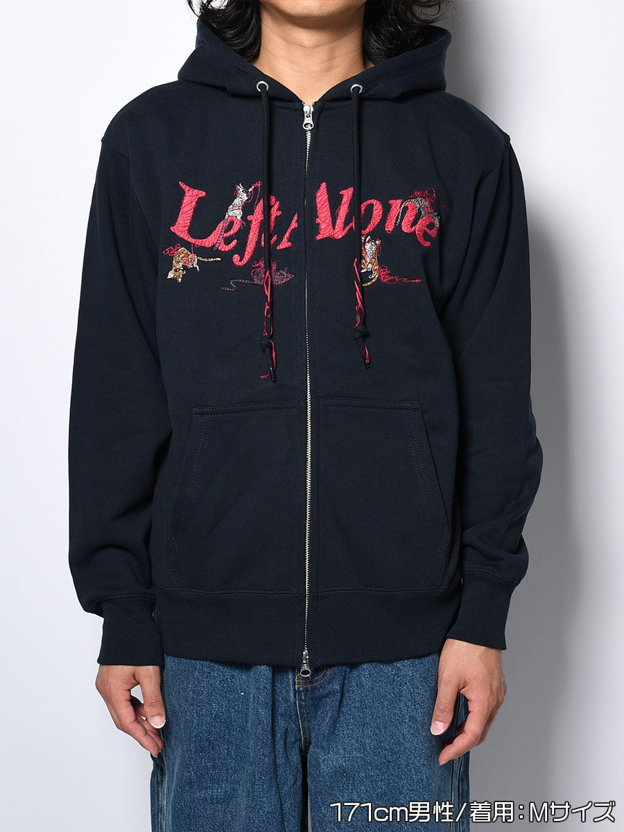 CAT ZIP PARKA -NAVY-