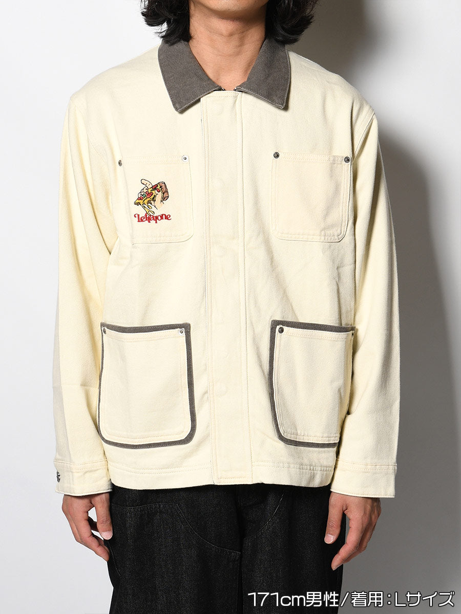 COVERALL JKT -IVORY-