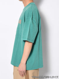 GIRL PIGMENT S/S TEE -GREEN-