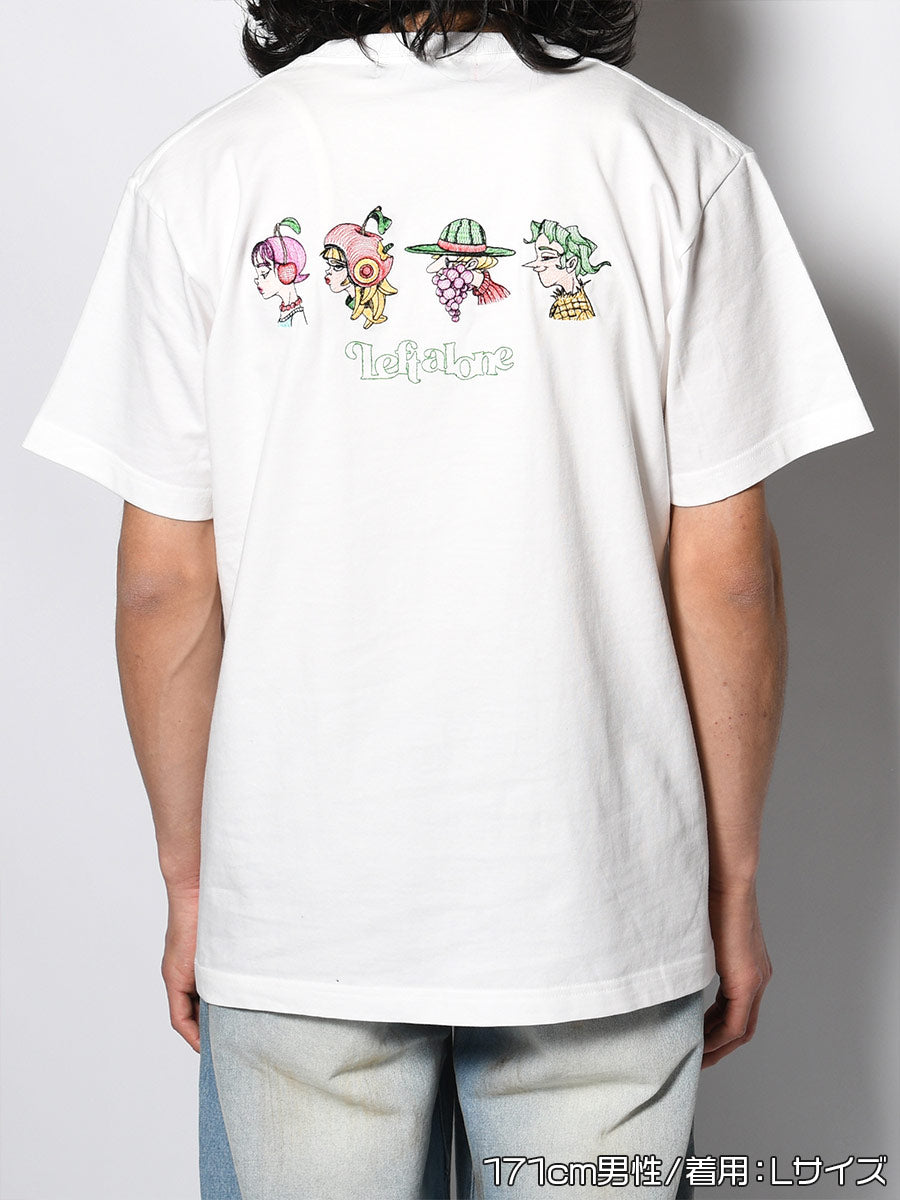 FRUIT SS TEE -WHITE-