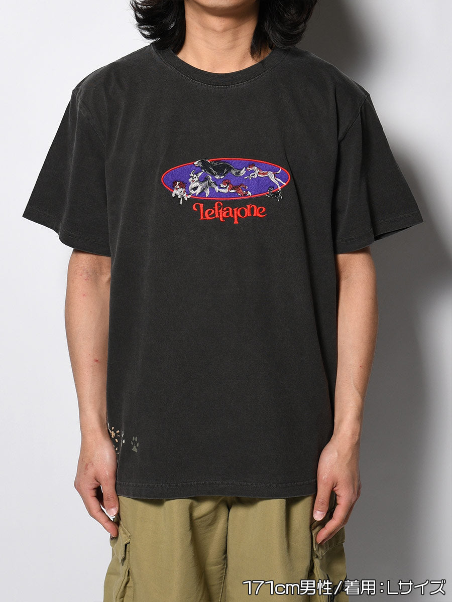 PIGMENT DOG SS TEE -BLACK-