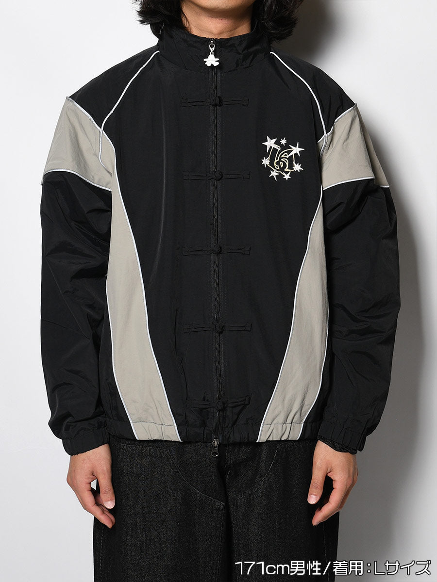 NYLON TRACK JKT -BLACK-
