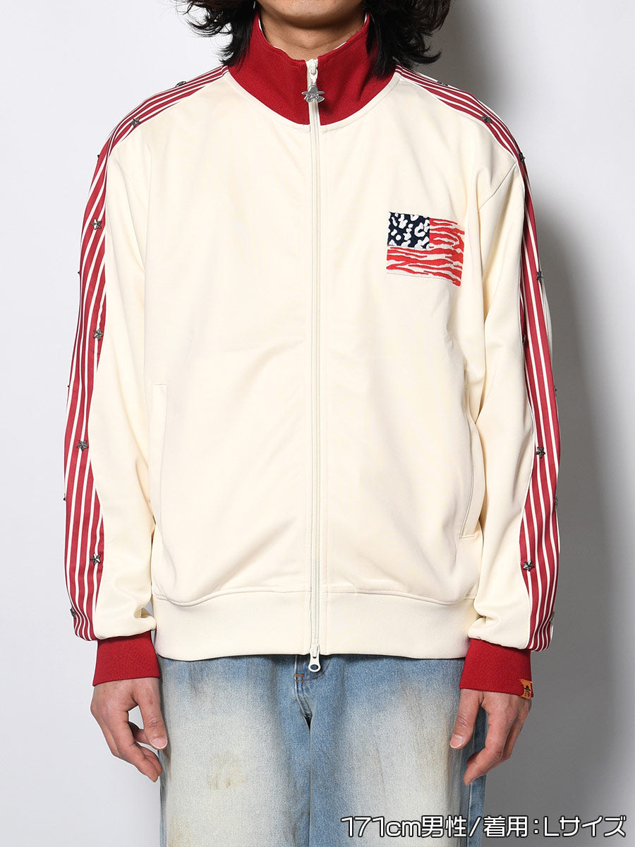 ZEBPARD TRACK JKT -IVORY-