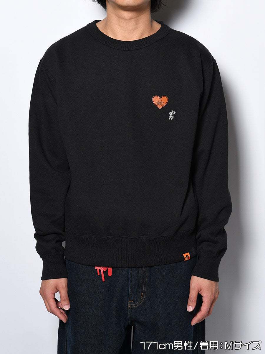 CONFESS SWEAT -BLACK-