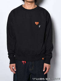 CONFESS SWEAT -BLACK-