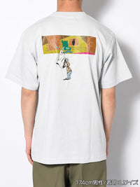 GHOST S/S TEE -LIGHT BLUE-