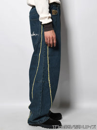 CHANGE DENIM PANTS -W.INDIGO-