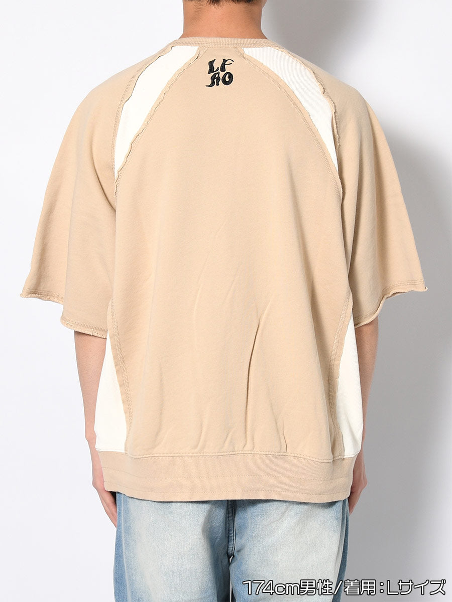 SWEAT S/S TEE -BEIGE-