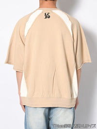 SWEAT S/S TEE -BEIGE-