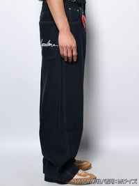 ONE WASH DENIM PANTS -INDIGO-