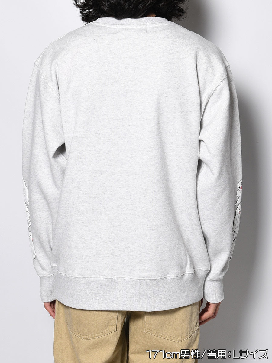 GHOST PUFF SWEAT -ASH-
