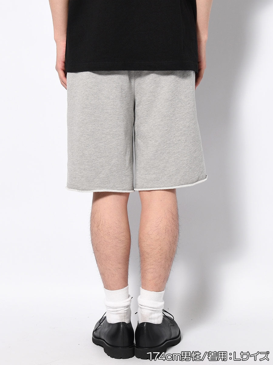 SWEAT SHORTS -HEATHER GREY-