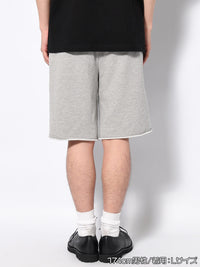 SWEAT SHORTS -HEATHER GREY-