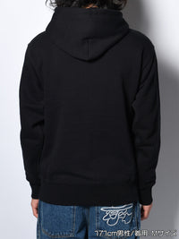 CAT ZIP PARKA -BLACK-