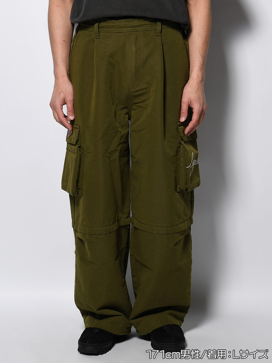 CARGO PANTS -OLIVE-