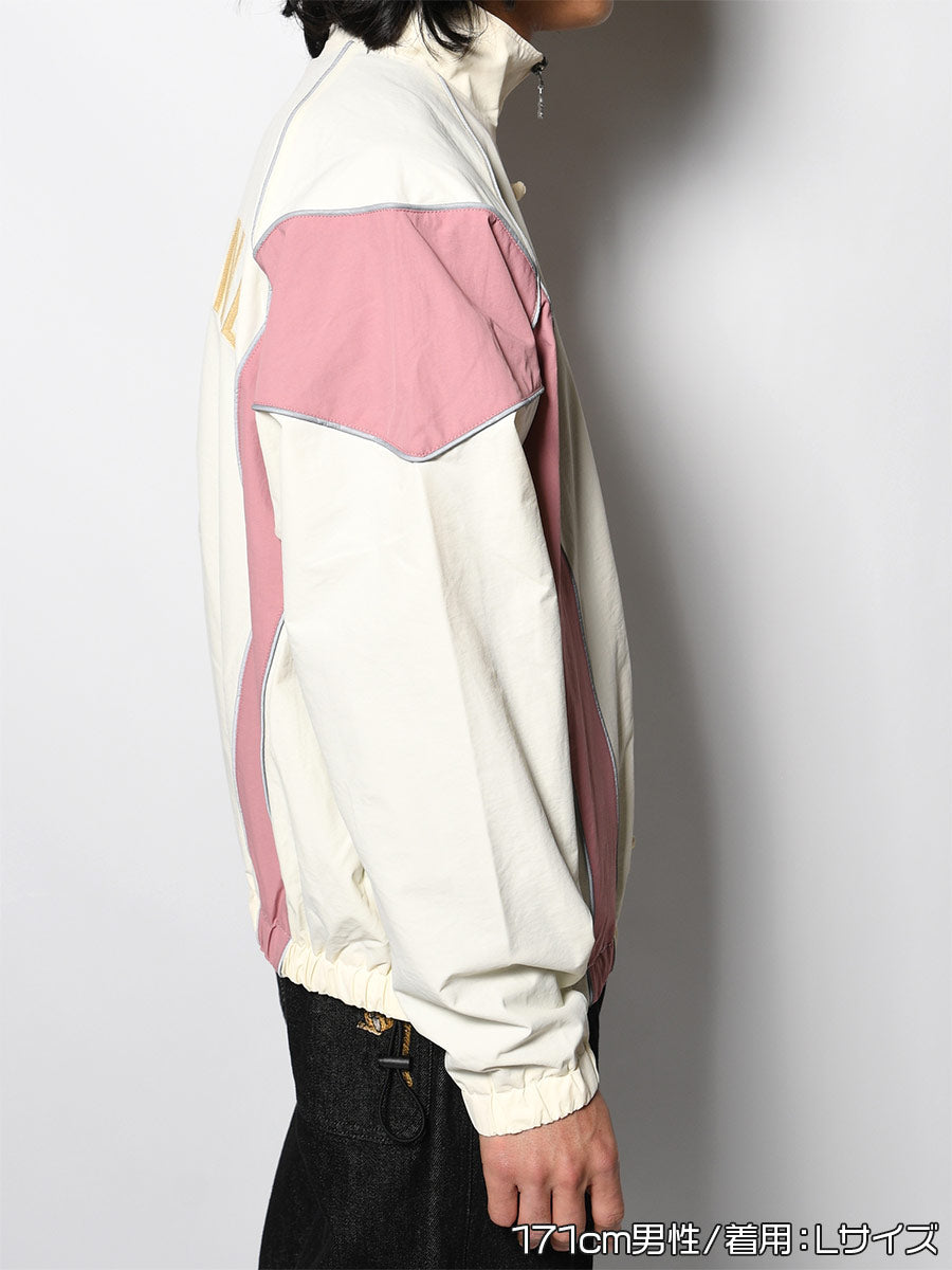 NYLON TRACK JKT -IVORY-