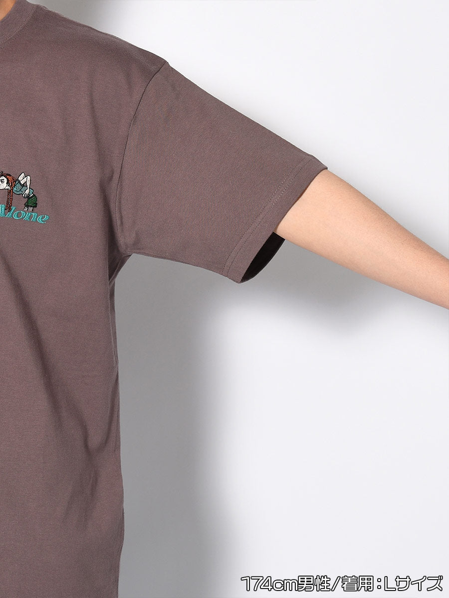 QUARREL S/S TEE -CHARCOAL-
