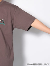 QUARREL S/S TEE -CHARCOAL-