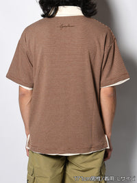BORDER SS SKIPPER SH -BROWN-