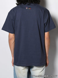 HEART POCKET TEE -PURPLE-