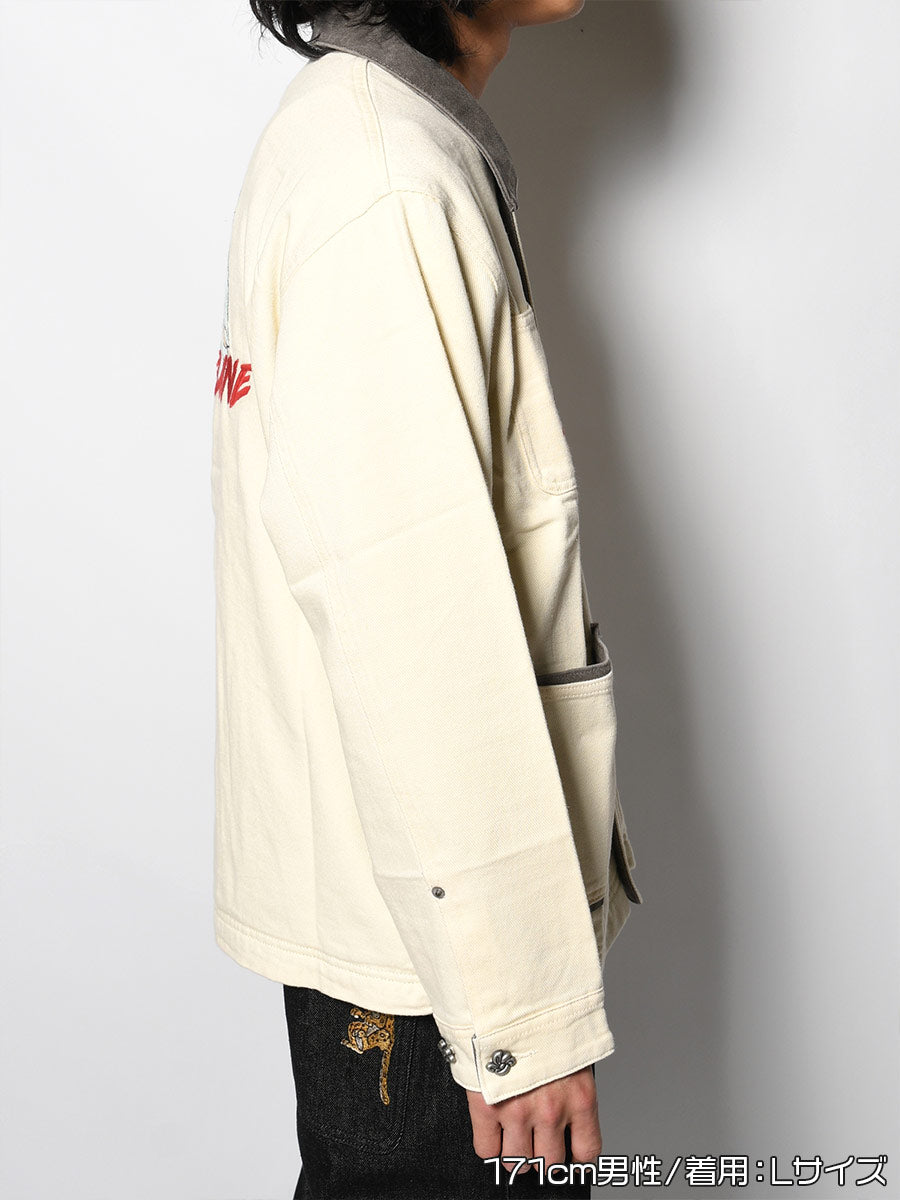 COVERALL JKT -IVORY-