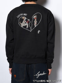 CONFESS SWEAT -BLACK-