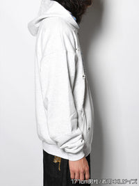 REVERSIBLE HOODIE -ASH-