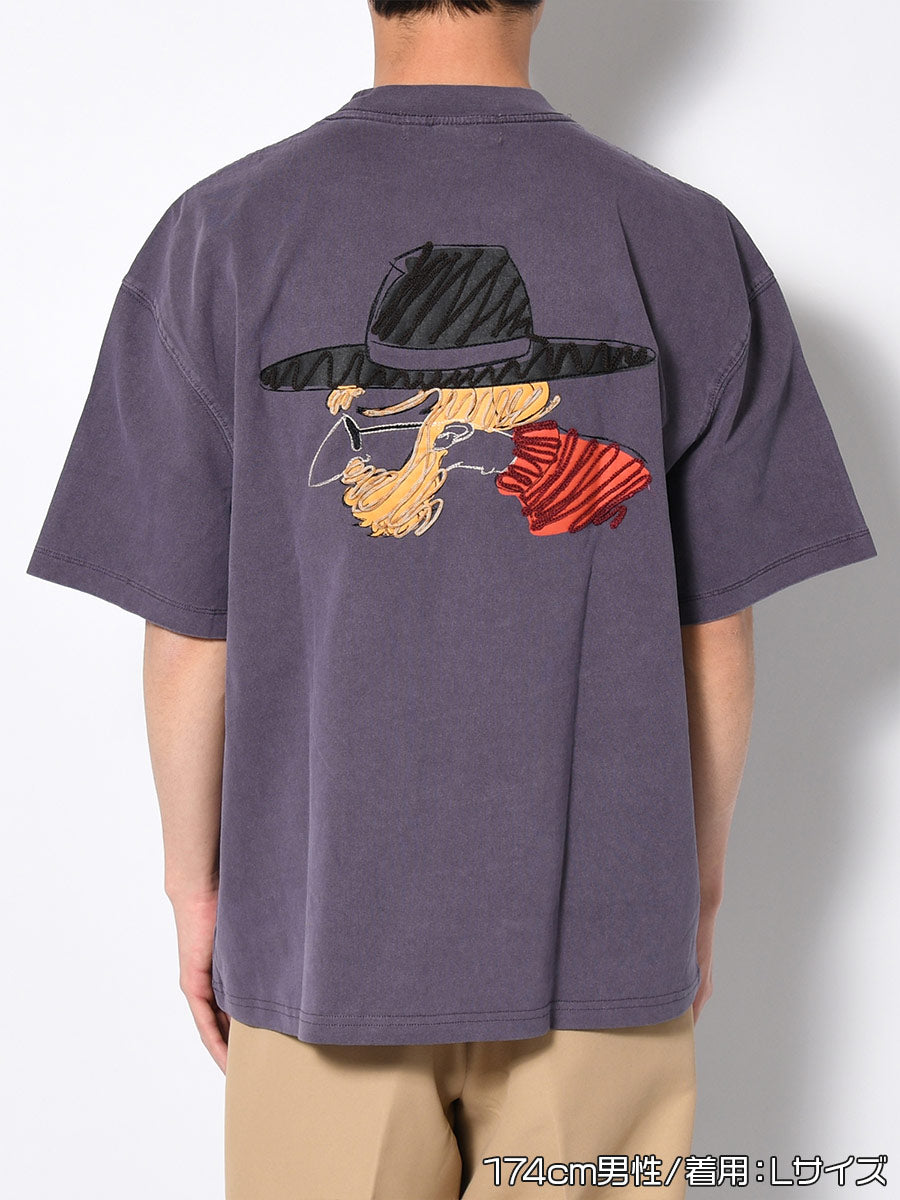 ICON PIGMENT S/S TEE -PURPLE-