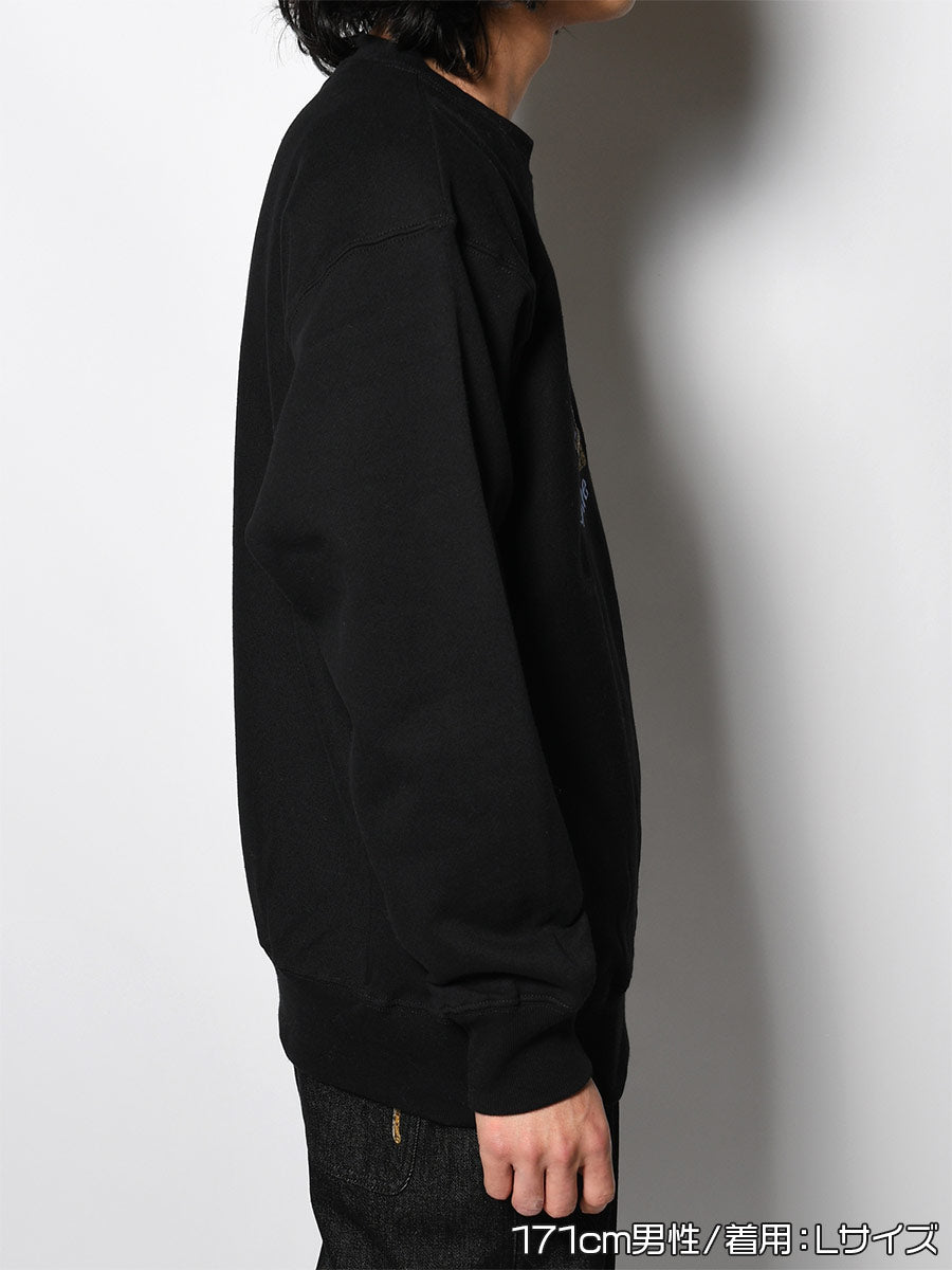 EXCHANGE SWEAT -BLACK-