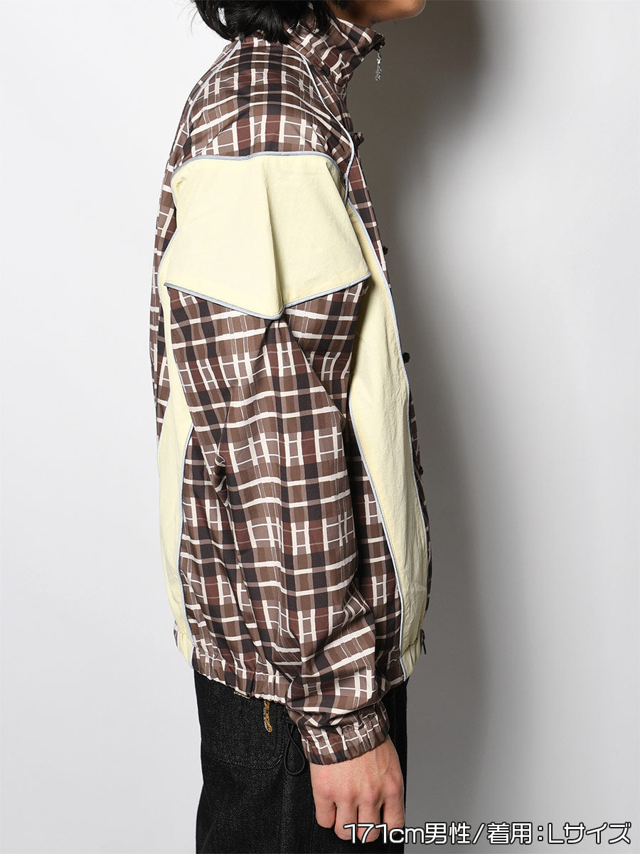 NYLON TRACK JKT -CHECK-