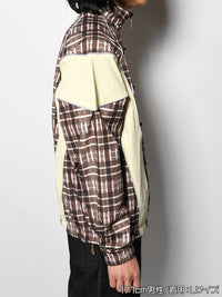 NYLON TRACK JKT -CHECK-