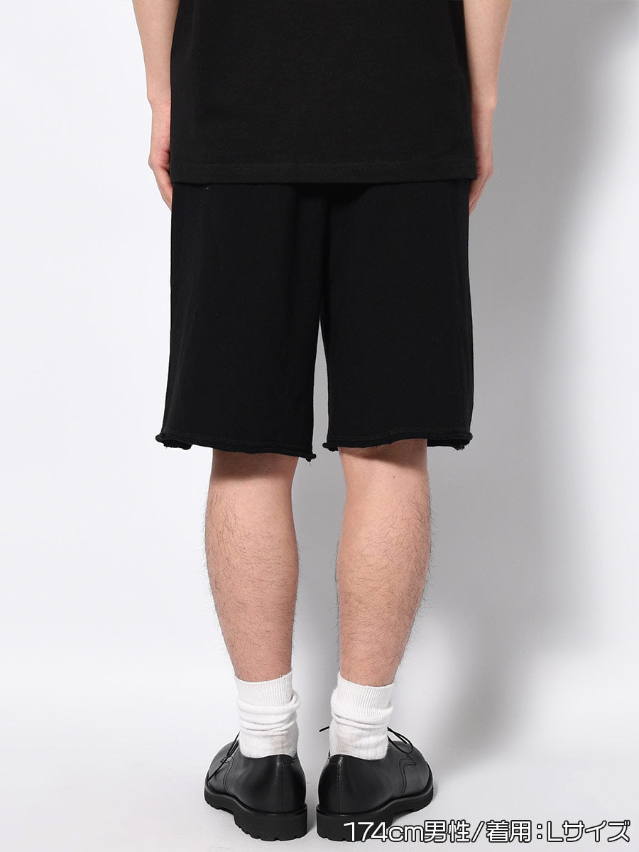 SWEAT SHORTS -BLACK-