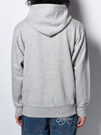 CAT ZIP PARKA -HEATHER GREY-
