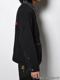 COVERALL JKT -BLACK-