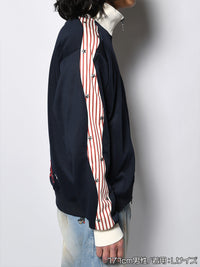 ZEBPARD TRACK JKT -NAVY-