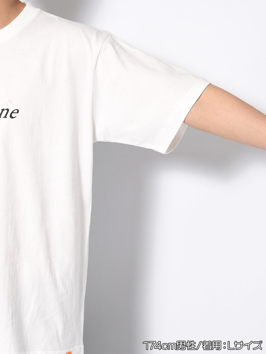 SMOKING CAKE S/S TEE -WHITE-