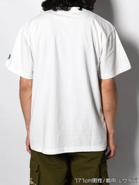 HEART LOGO TEE -WHITE-