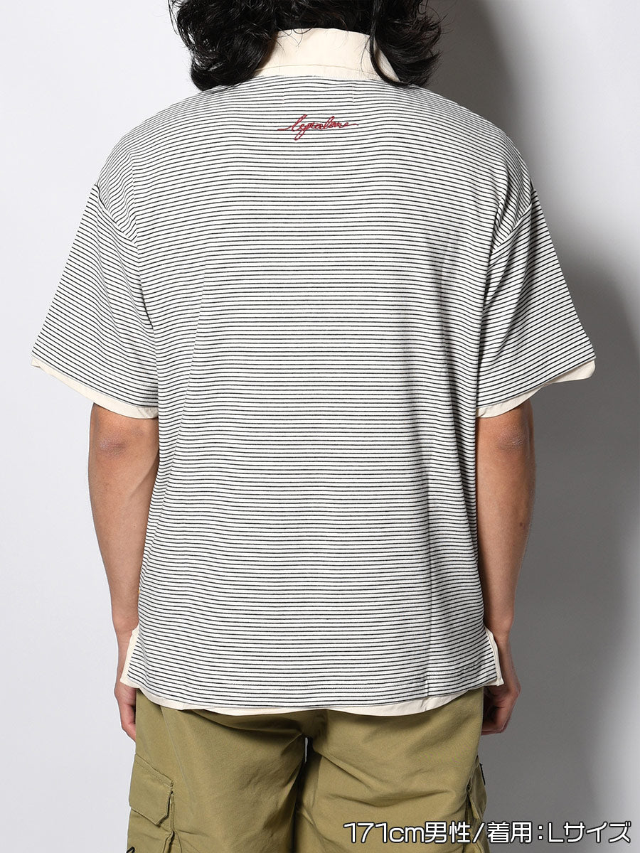 BORDER SS SKIPPER SH -WHITE-