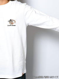 ICON CAT L/S TEE -WHITE-