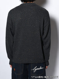 DOG KNIT -BLACK-