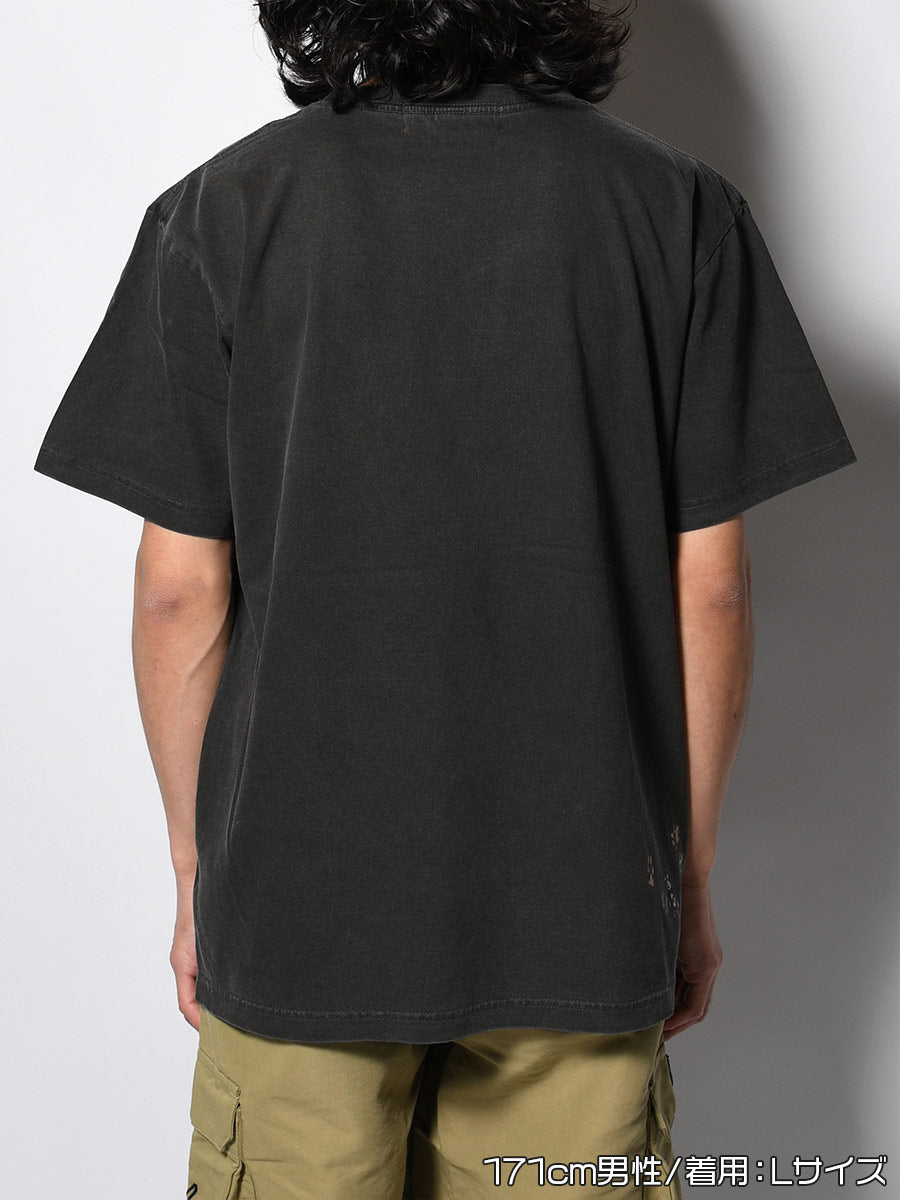 PIGMENT DOG SS TEE -BLACK-