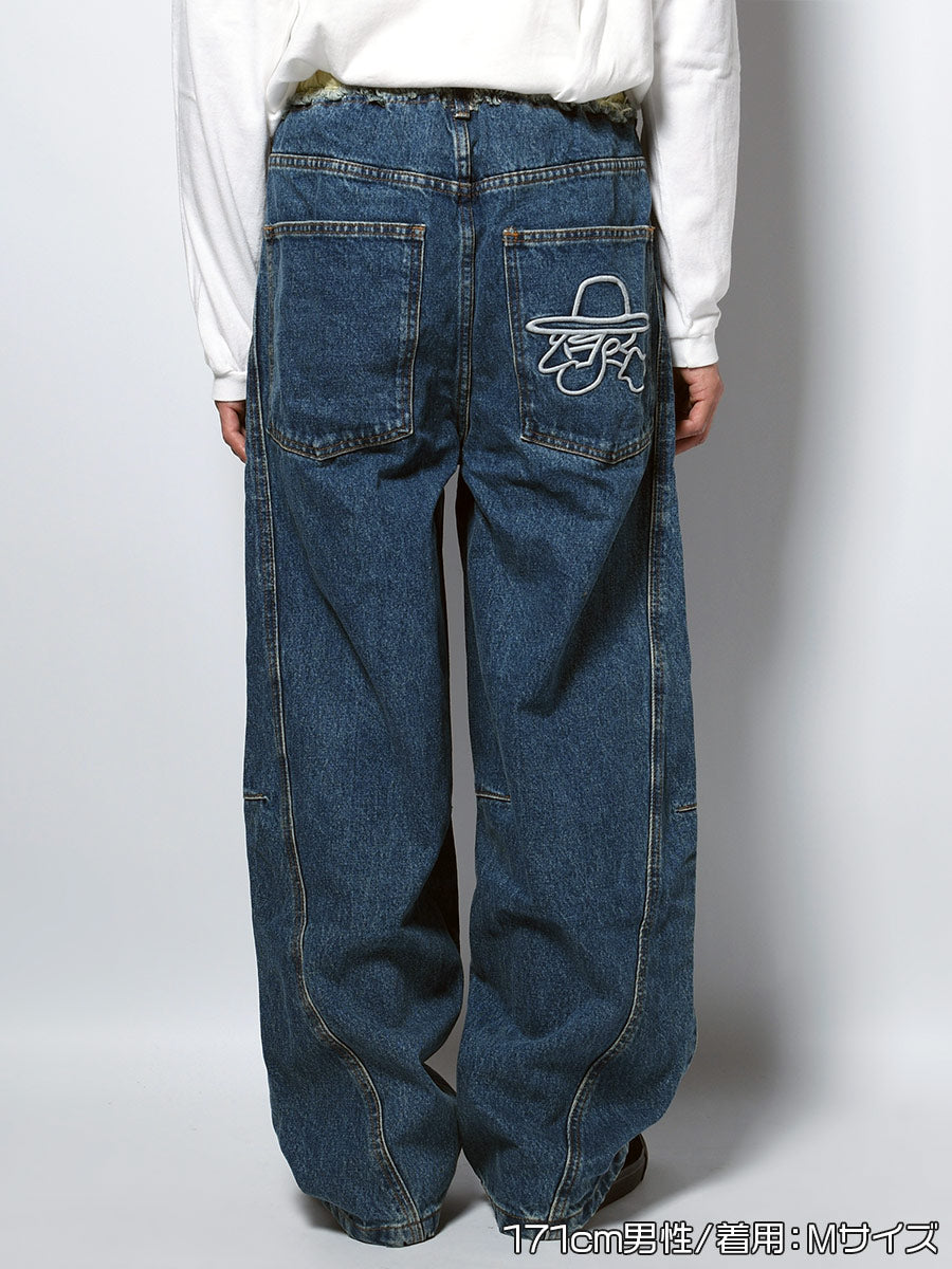 CHANGE DENIM PANTS -INDIGO-