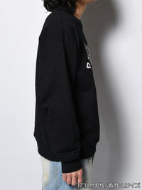 BREAK HEART SWEAT -BLACK-